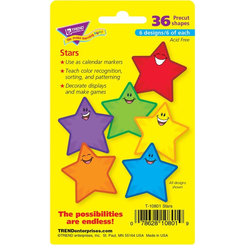TREND ENTERPRISES Stars Mini Accents Variety Pack, 36 ct (T-10801) - Image 4